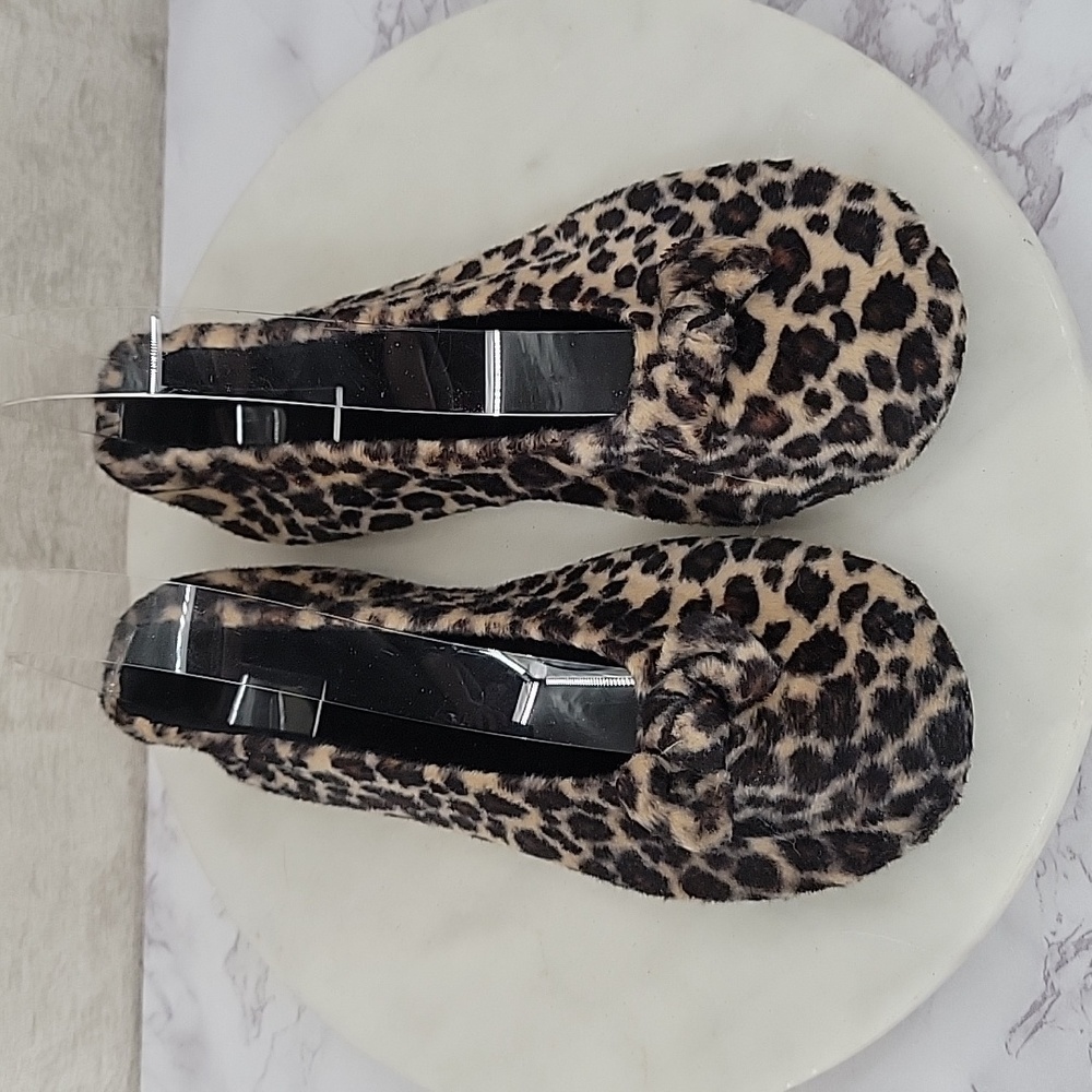 Isotoner  leopard print Ballet House Slippers